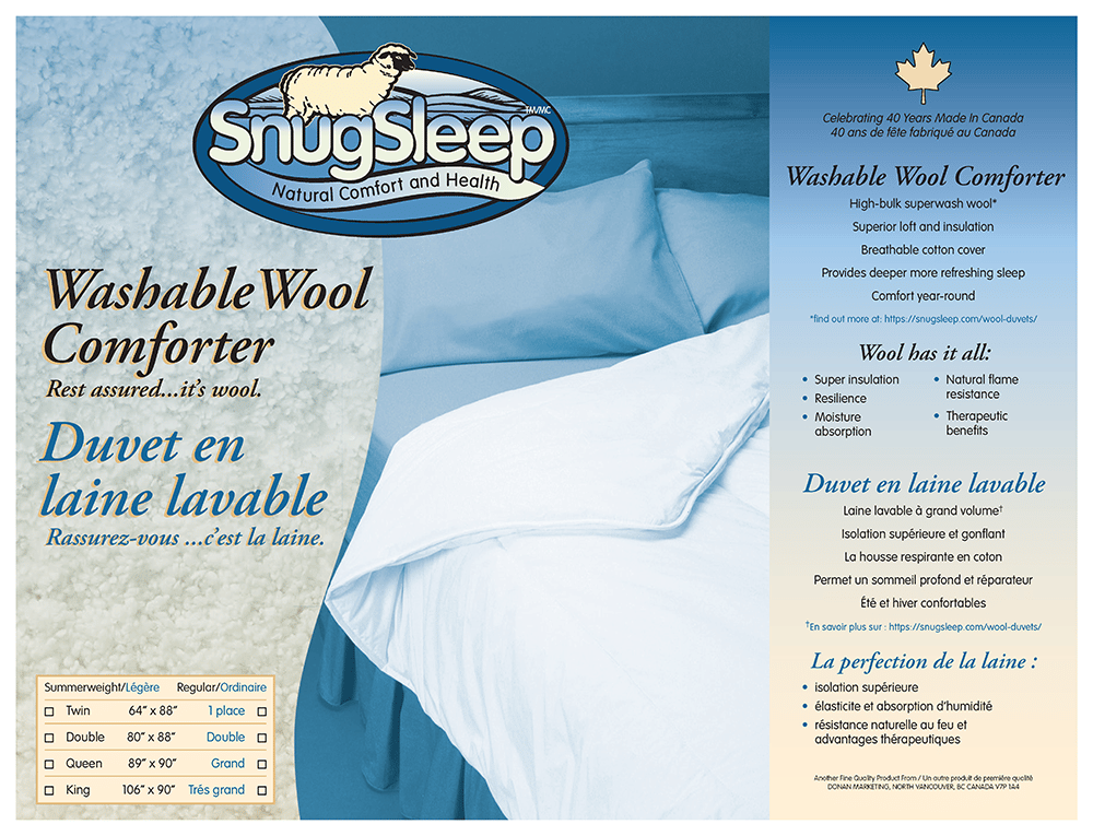 Washable Wool Duvets